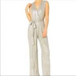 Bishop + Young Metalic Jumpsuit NWT